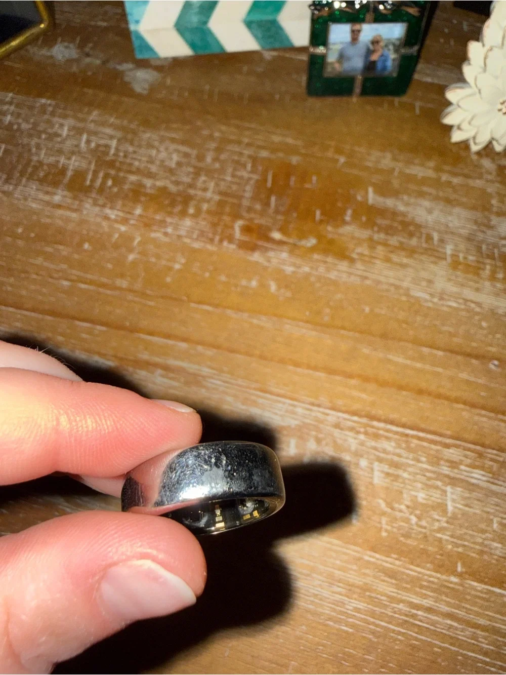 Oura Ring Gen3 Horizon - Brushed Titanium Silver